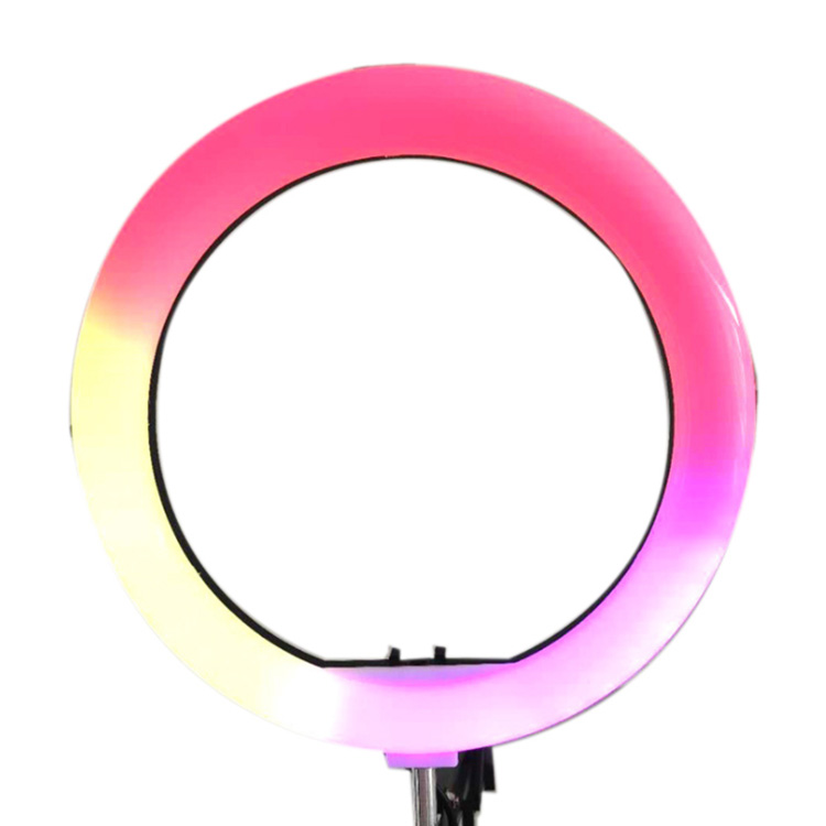 DC5V USB Full-Color Wire and Remote Control RGB Real-Time LED Fill Light Applicant for Live Broadcast and Photography